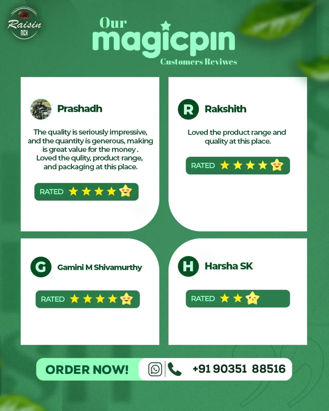 What Our Customers Say 💚 Real Feedback. Real Resu